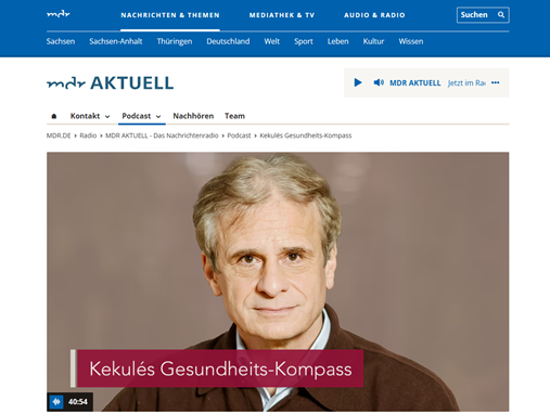 screenshot website mdr